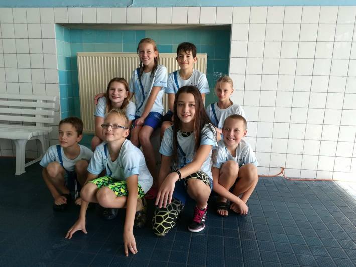 Plavci Sparty Kutná Hora uspěli ve třetím kole krajské základní soutěže v Nymburku