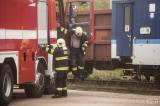 20171018172509_x-5819: Foto: V Kolíně se srazily vlaky, nastěstí jen cvičně