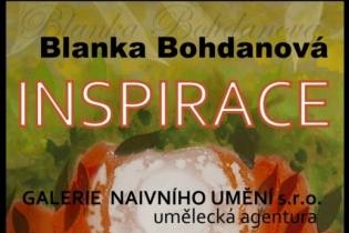 Herečka a malířka Blanka Bohdanová vystaví své obrazy v kostnici