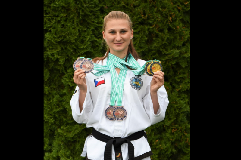 Úspěšnou českou reprezentantku Martinu Kopeckou přivedl k taekwondo seriál s Chuckem Norrisem 