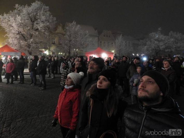 Rok 2018 přivítají v Čáslavi „Novoročním ohňostrojem“ na Žižkově náměstí