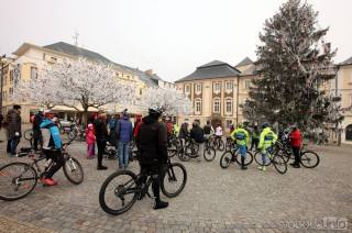 Cyklisté se vydají na tradiční Novoroční vyjížďku z Palackého náměstí