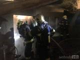 20180112095205_2: Tři jednotky hasičů likvidovaly požár kůlny v Cerhenicích