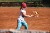 5g6h8769: Foto: Dvacet dětí se na antukových kurtech Sparty intenzivně věnovalo hlavně tenisu