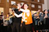 20180209233008_IMG_9623: Foto: Studentky a dva studenti Pedagogického lycea v Čáslavi si na maturitním plese převzali svoje šerpy