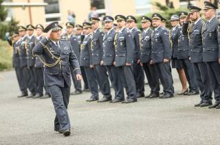 Foto: Čáslavská základna zažila slavnostní nástup, předávala se funkce velitele Vzdušných sil