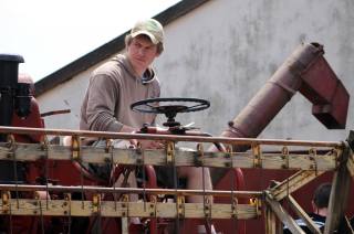Foto: Historické traktory vystavili v Kralicích u Chlístovic