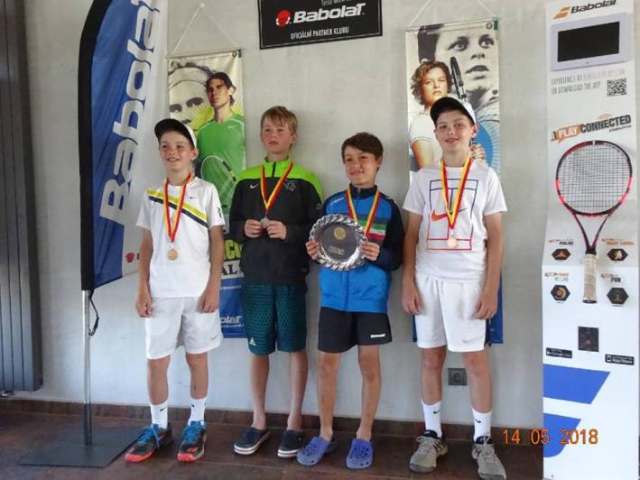 Mladý kolínský tenista dosáhl životního úspěchu