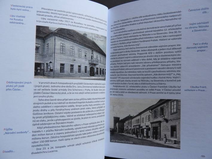 Vyšla publikace „Jak se žilo v Čáslavi před 100 lety“