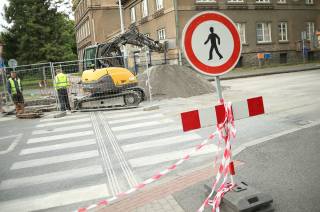 Další uzavírka Masarykovy ulice potrvá do konce června
