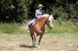 20180804143527_5G6H5558: Foto: V Čestíně na hřišti sehrál hlavní roli kůň, důležité bylo i umění jezdců