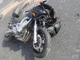 20180813173532_DN_moto_cykl04: Po střetu s cyklistou transportovali motorkáře letecky do nemocnice
