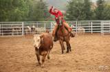 20180901135800_5G6H3545: Foto: Na ranči Dalu v sobotním rodeu svištěla nad dobytkem lasa