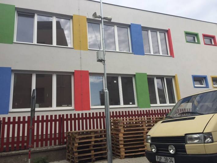 Nový pavilon Mateřské školy Chelčického je těsně před dokončením