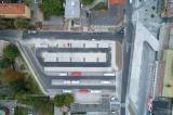 20180912110809_1: Očima dronu: Parkoviště u autobusového nádraží je těsně před dokončením
