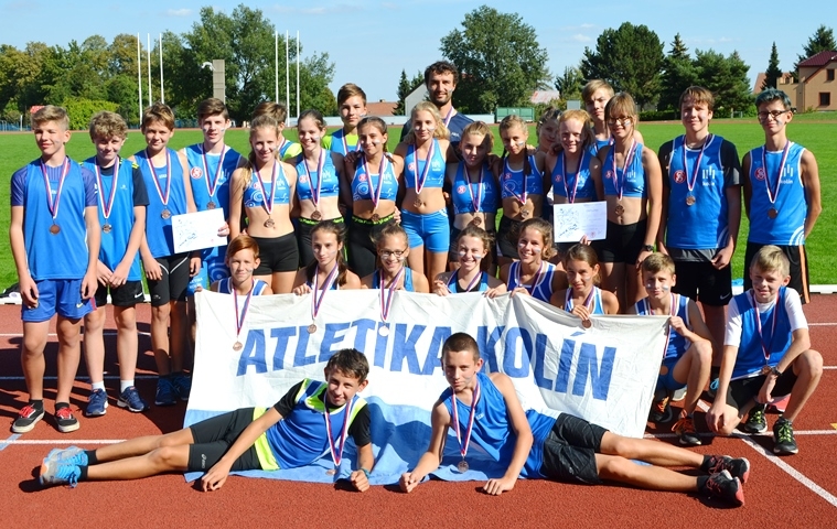 Kolínští mladší žáci i žákyně vybojovali ve finále KP bronz