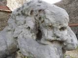 20181007214151_20: Socha lva ve Zruči nad Sázavou je opředena tajemstvím