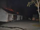 20181014141411_011: Foto: Požár skladu ve Svaté Kateřině způsobil škodu za 2,5 milionu korun