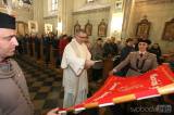 20181111130343_5G6H2769: V kostele sv. Martina požehnali novému praporu Tělocvičné jednoty Sokol Červené Janovice