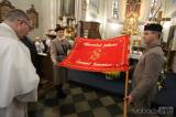20181111130343_5G6H2779: V kostele sv. Martina požehnali novému praporu Tělocvičné jednoty Sokol Červené Janovice