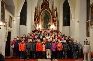 Pěvecký sbor a žáci ZŠ a MŠ Potěhy se  vrátí do místního kostela s krásnou akustikou