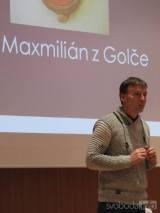 20181123074127_45: Jan Kilián si připravil přednášku na téma „Martin Maxmilián z Golče“