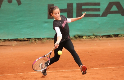 Foto: V tenisovém turnaji mladších žáků na kurtech Sparty bojovaly čtyři desítky dětí