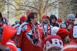 20190210164054_DSC_0417: Foto: Hokejové derby v regionu láká, fanoušci HC Čáslav vyrazili na stadion průvodem!