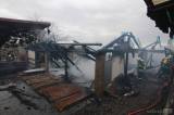 20190211183553_12-012: Foto, video: Při požáru usedlosti ve Vykáni byl vyhlášen druhý stupeň poplachu