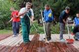 Park U Tří pávů v centru Kutné Hory se díky dobrovolníkům z Foxconnu stal ještě lepším místem