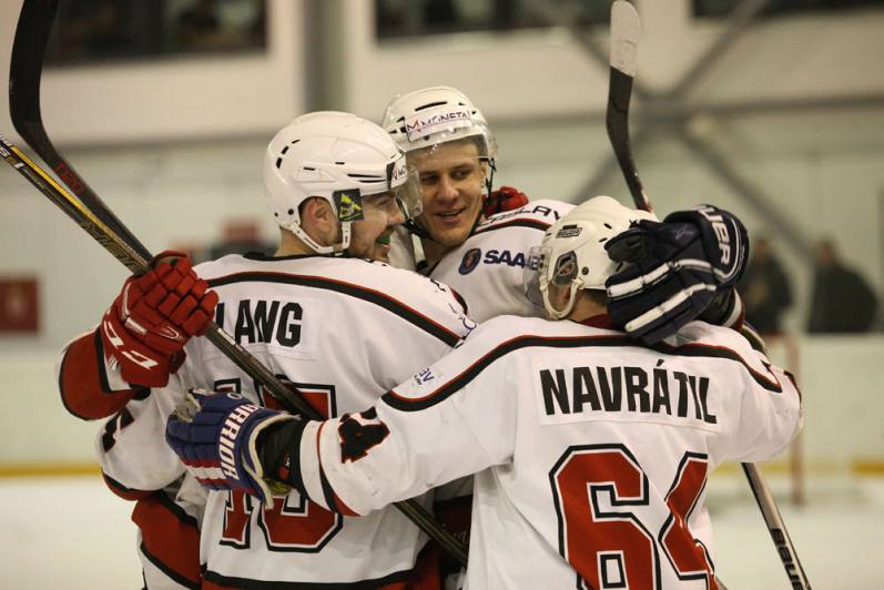 Hokejisté Čáslavi potěšili šest stovek diváků vítězstvím v prvním semifinálovém zápase!