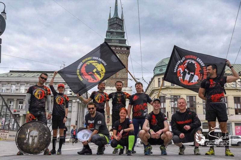 Kutnohorská Spartan training group se v tomto týdnu účastnila Spartanské odysey!
