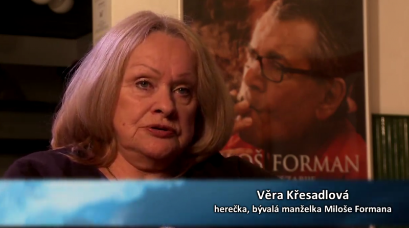 Video: V čáslavském kině zavzpomínali na Miloše Formana a vyhlásili konkurs na jeho sochařský portrét