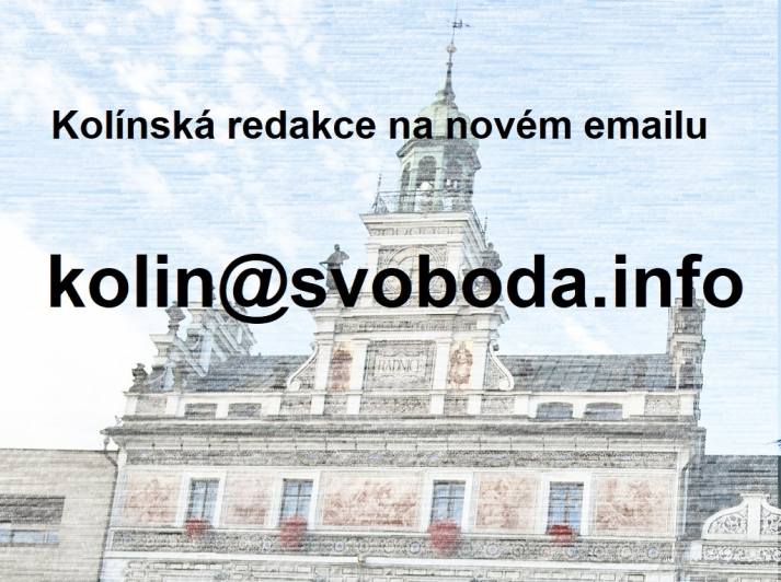 Nový mail kolínské redakce pro Vaše náměty na reportáže, či pozvánky na nejrůznější akce
