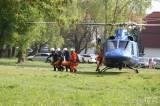 20190502122755_5G6H0740: Foto: Svou práci na základně kutnohorských hasičů předvedli také letečtí záchranáři