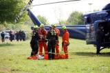 20190502122756_5G6H0754: Foto: Svou práci na základně kutnohorských hasičů předvedli také letečtí záchranáři