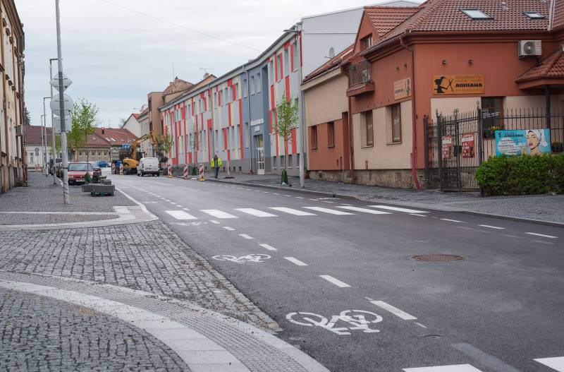 Pražská ulice je v úseku od budovy pošty až ke křižovatce s ulicí Jaselská otevřena! 