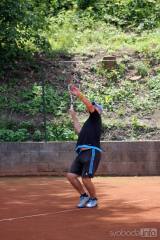 20190603124358_IMG_0572: Foto: Tenisové dvorce v Čáslavi hostily turnaj ve čtyřhře mužů i žen