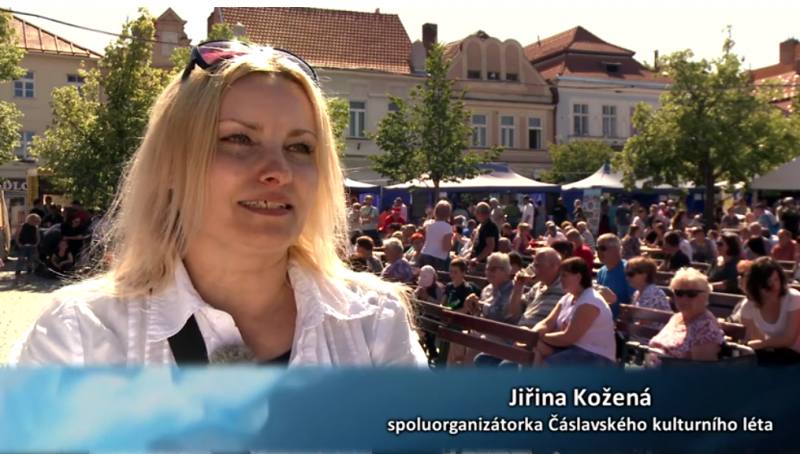 Video: Bohatý program Čáslavských slavností zaplnil centrum města