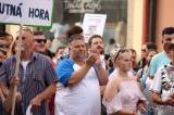 20190611211903_5G6H0659: Foto: Protibabišovské protesty přivedly Kutnohoráky do Šultysovy ulice