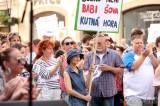 20190611211904_5G6H0661: Foto: Protibabišovské protesty přivedly Kutnohoráky do Šultysovy ulice