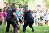 20190618111900_5G6H5907: Foto: Děti ze ZŠ T.G. Masaryka obdivovaly výcvik policejních psů