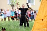 20190618111901_5G6H5952: Foto: Děti ze ZŠ T.G. Masaryka obdivovaly výcvik policejních psů