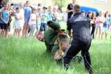 20190618111903_5G6H6116: Foto: Děti ze ZŠ T.G. Masaryka obdivovaly výcvik policejních psů