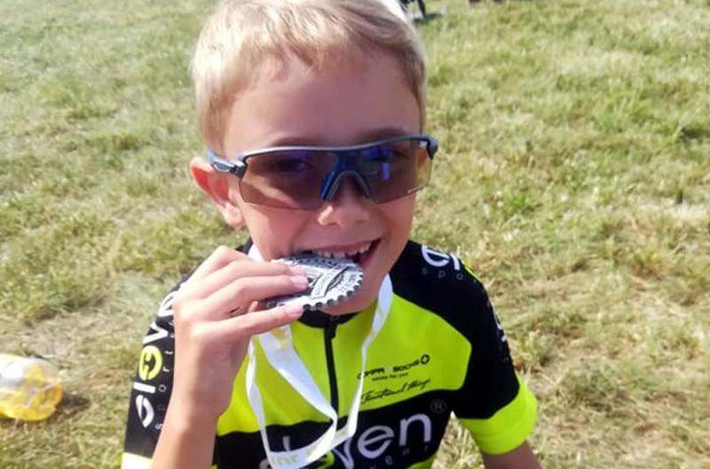 Matyáš Trojan  vybojoval pro Talent Bike stříbrnou medaili!