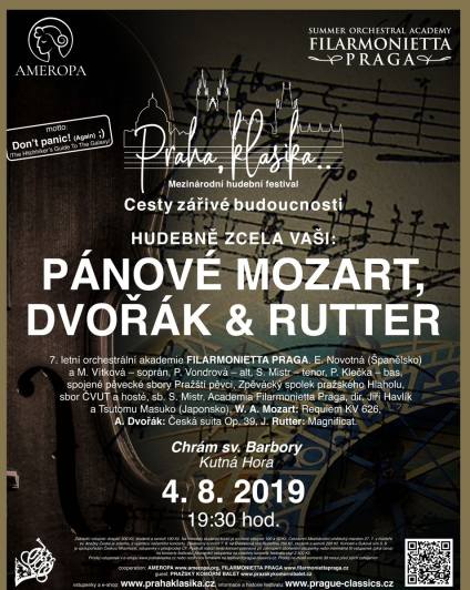Mezinárodní hudební festival „Praha, klasika..“ zavítá do Kutné Hory