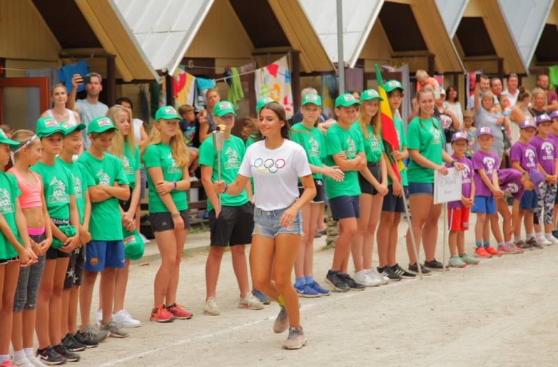Táborová olympiáda pro děti z Kutné Hory a okolí byla slavnostně zahájena
