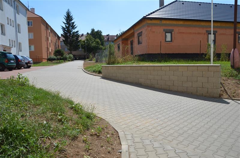 V Čáslavi dokončili rekonstrukci v ulici Jiřího z Poděbrad