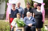 20190914201249_5G6H8879: Marie a Jindřich Bláhovi oslavili sedmdesát let společného života!
