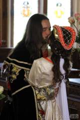20190916132130_IMG_4659: Foto: Vlašský dvůr v Kutné Hoře hostil svatbu v rytířském stylu  